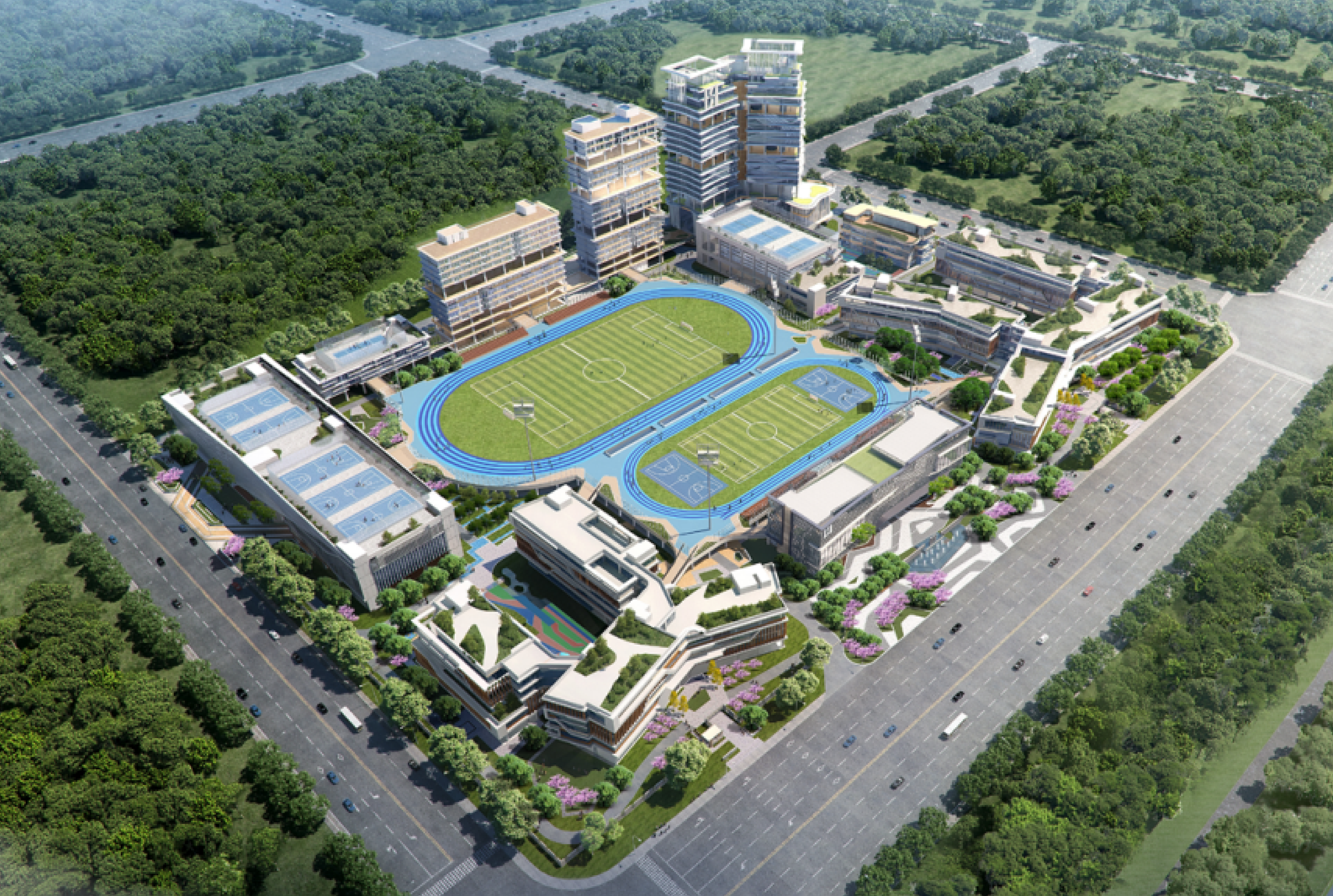 武漢愛莎國際學(xué)校WELL健康建筑性能檢測(cè)